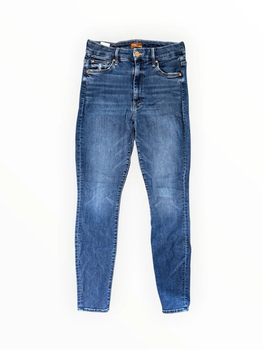 MOTHER High-Waisted Looker Skinny Jeans womens 28